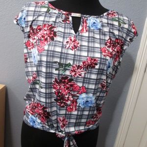 Erin Blair Tie Waist Top - Sz Med